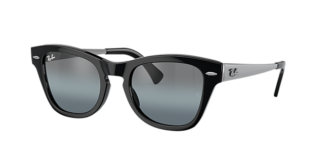 Ray-Ban RB0707SM 53 Blue Vintage & Black Sunglasses