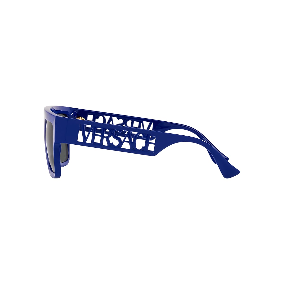 Versace VE4430U 53 Dark Grey & Bluette Sunglasses | Sunglass Hut USA