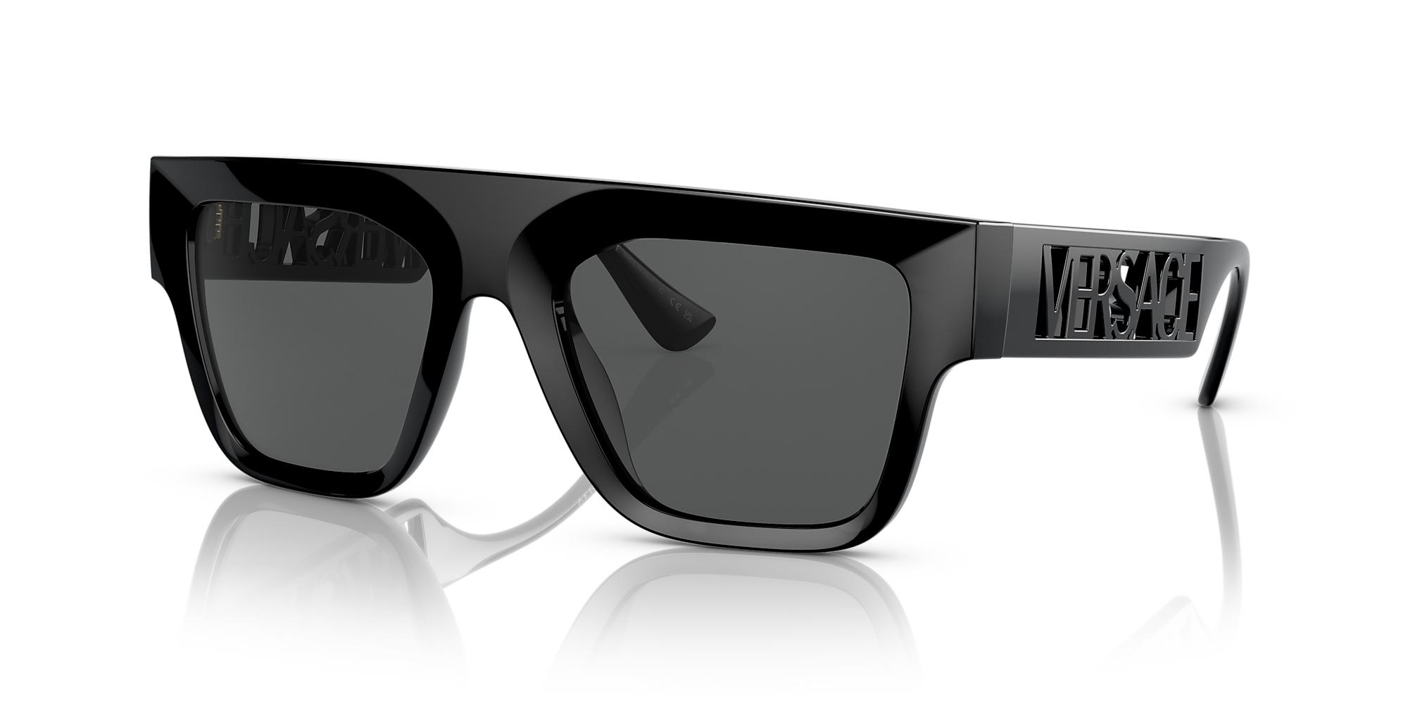Versace Ve4430u 53 Dark Grey And Black Sunglasses Sunglass Hut Australia 