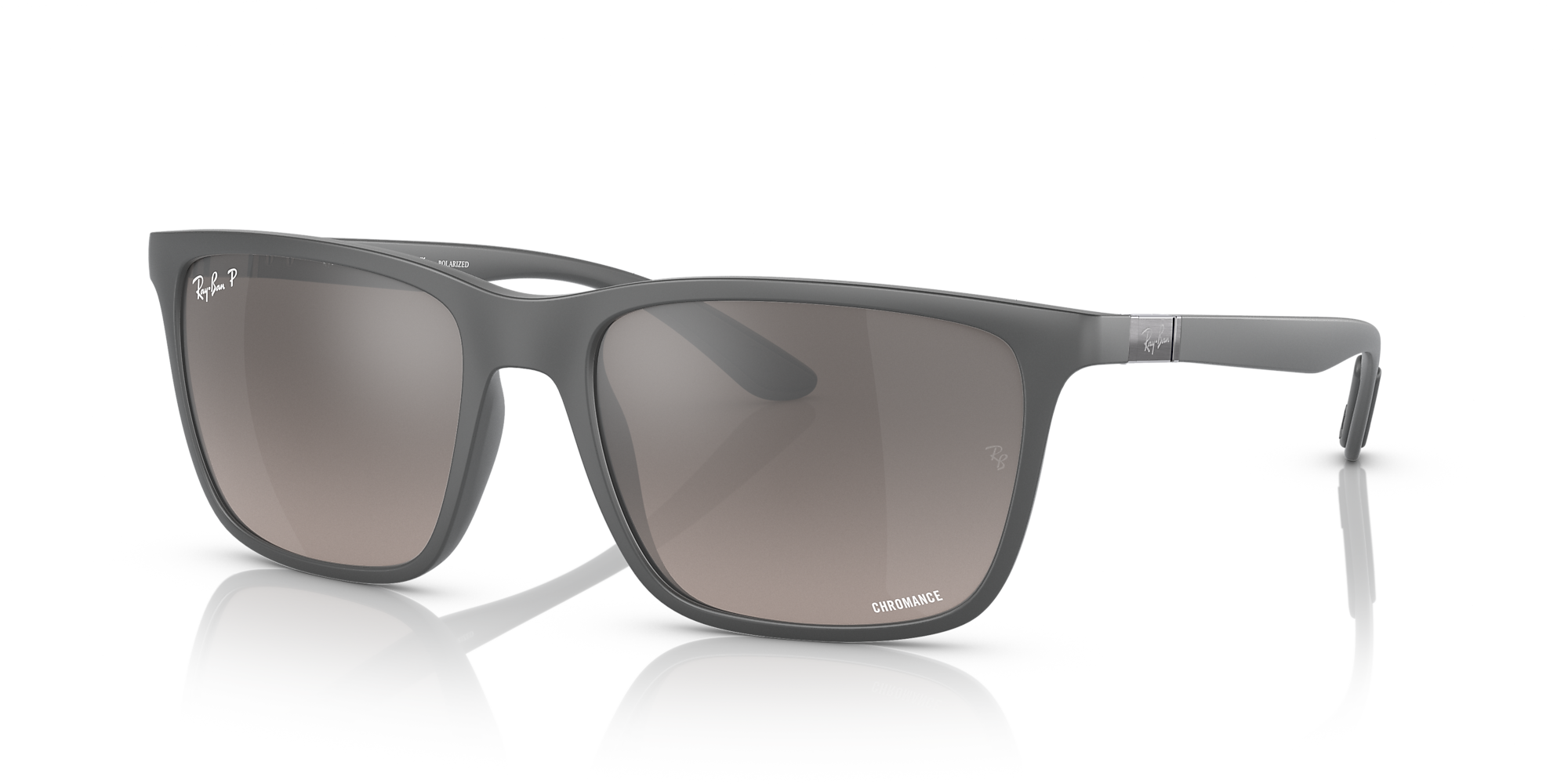 RayBan RB4385 58 Grey & Grey Polarized Sunglasses Sunglass Hut USA