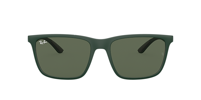 Ray-Ban RB4385 58 Dunkelgrau und Blau Sonnenbrillen