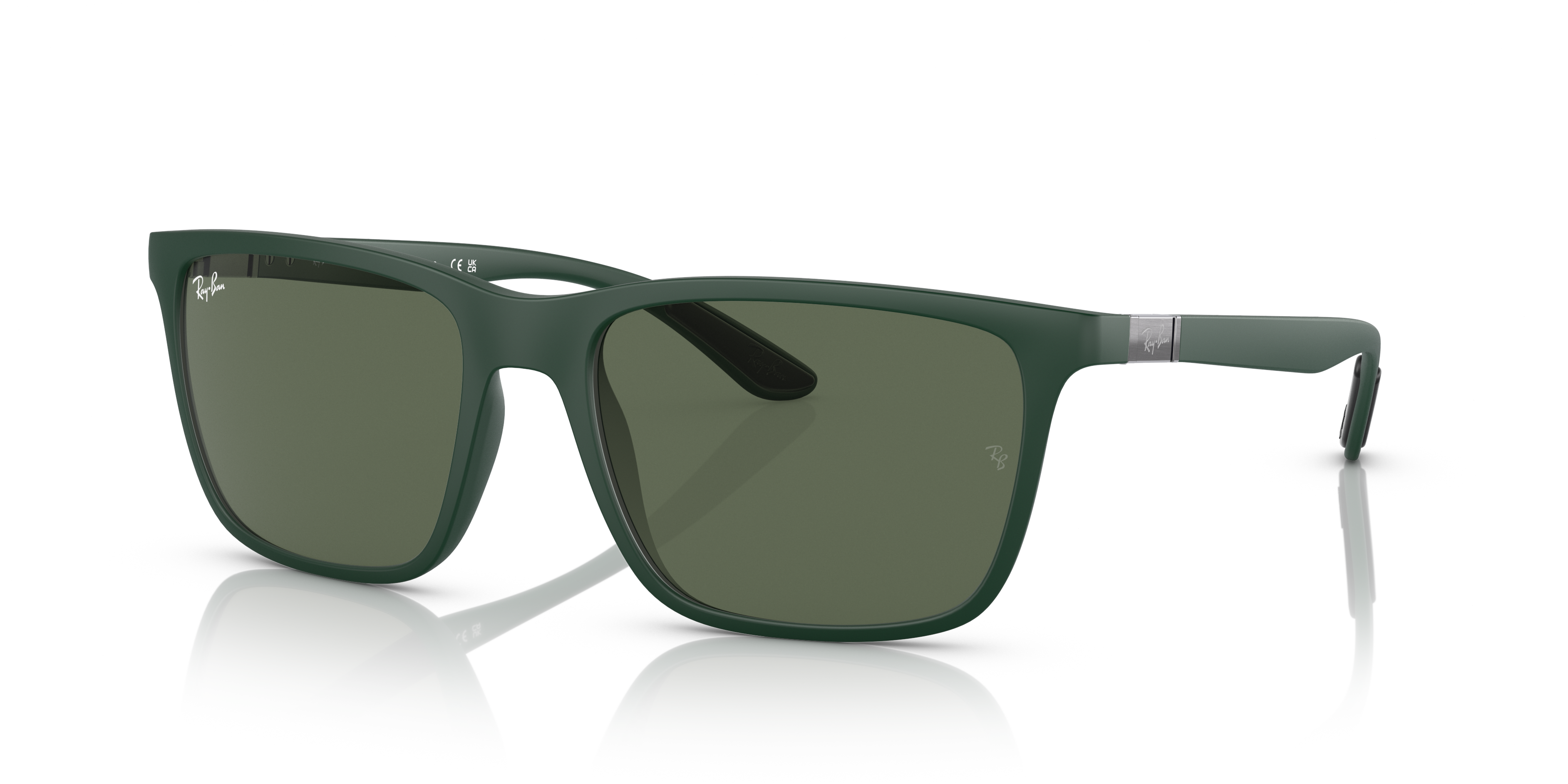 Ray-Ban RB3796 59 Blue & Silver Sunglasses | Sunglass Hut USA