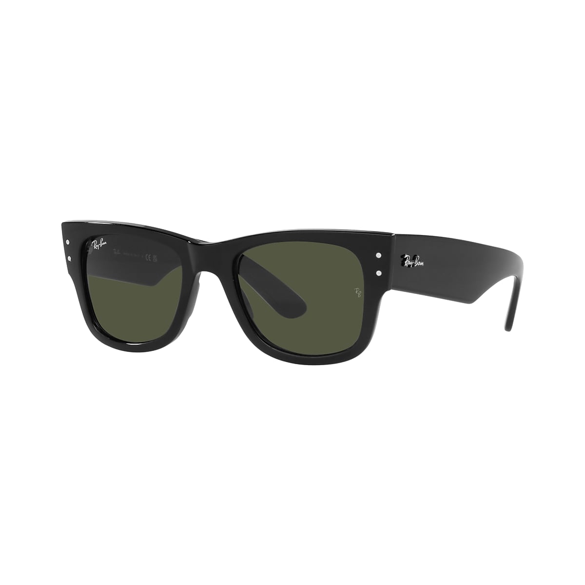 Ray-Ban RB0840SF Mega Wayfarer 52 Green & Black Sunglasses 