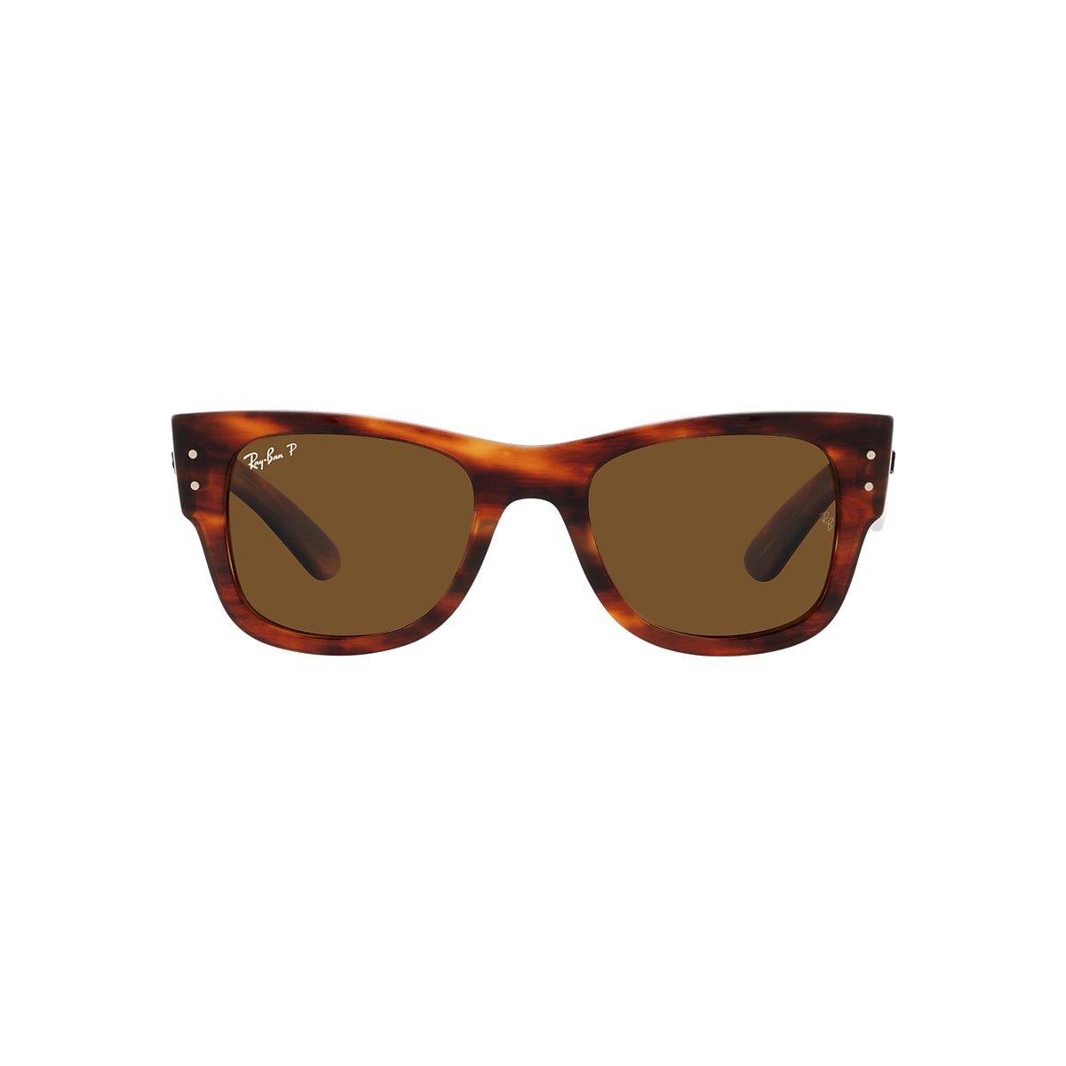 Ray-Ban RB0840SF Mega Wayfarer 52 Brown & Striped Havana