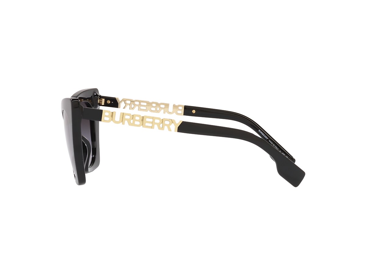 Burberry BE4372U Marianne 52 Grey Gradient & Black Sunglasses 