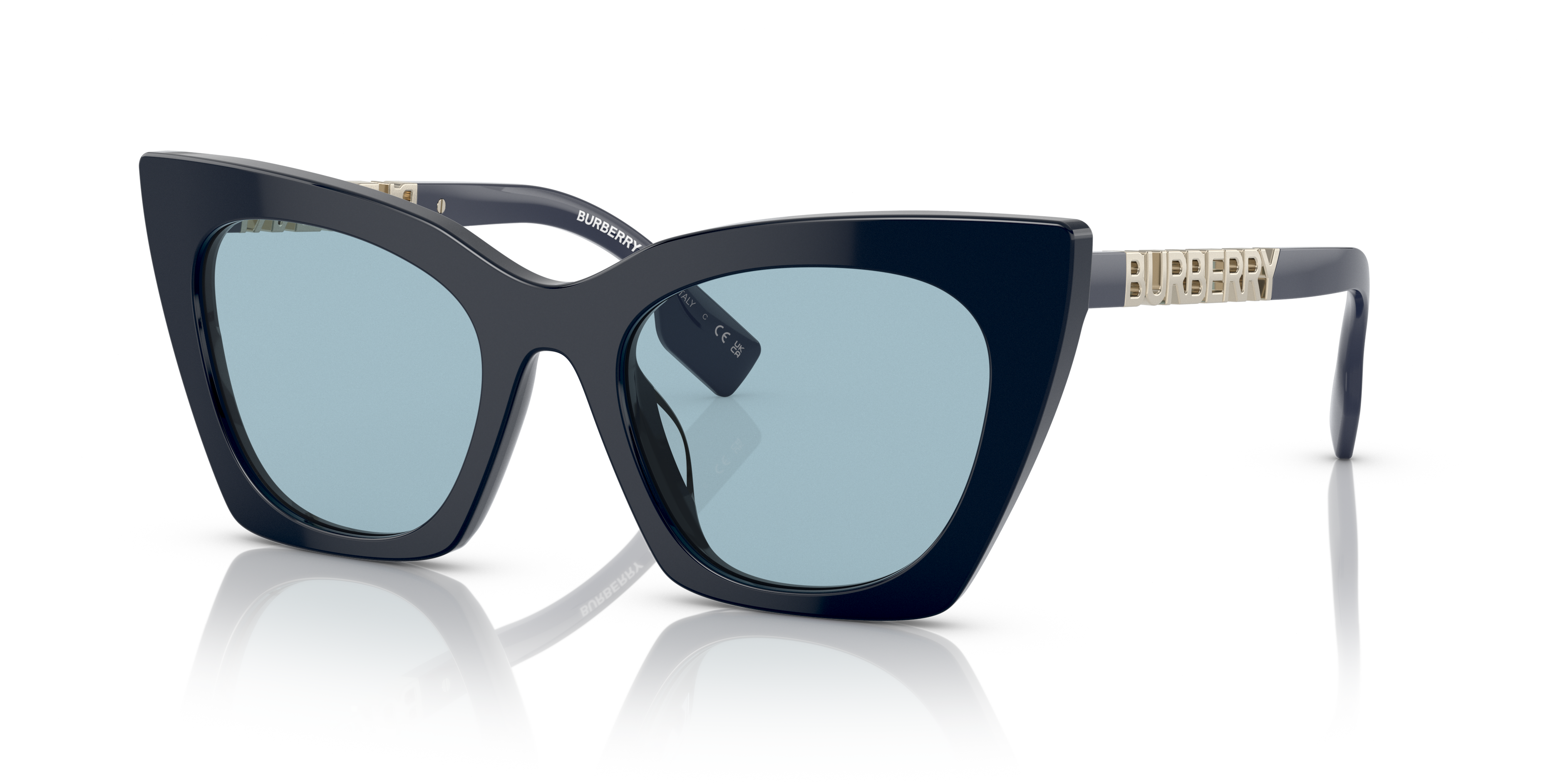 Buy Burberry Sunglasses For Men Sliver Blue (CS581)