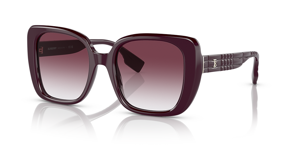 Burberry BE4371 Helena 52 Violet Gradient & Bordeaux Sunglasses | Sunglass  Hut Australia