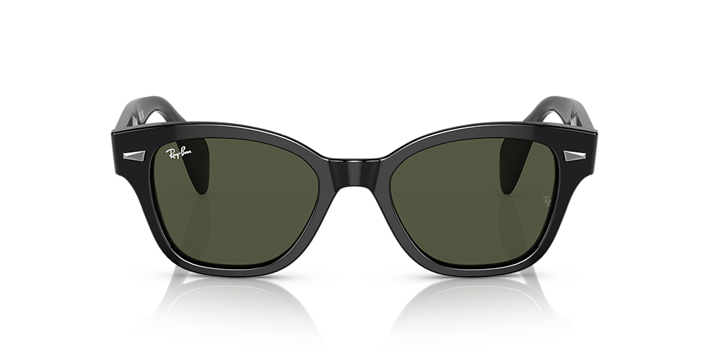 Ray-Ban RB0880SF 53 Green & Black Sunglasses | Sunglass Hut Canada
