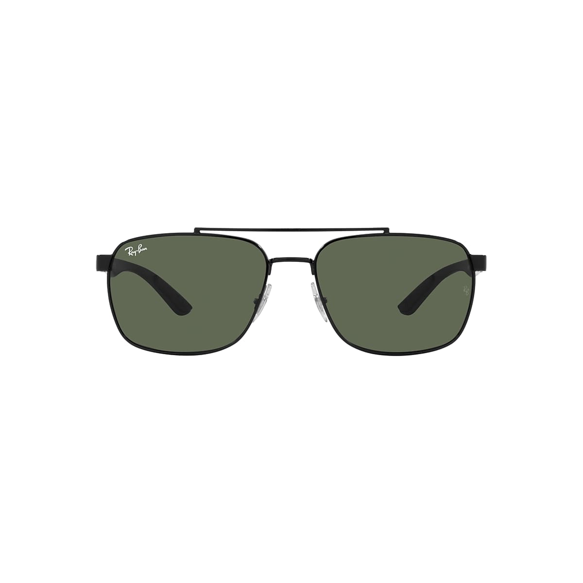 Ray-Ban RB3701 59 Dark Green & Black Sunglasses | Sunglass Hut USA