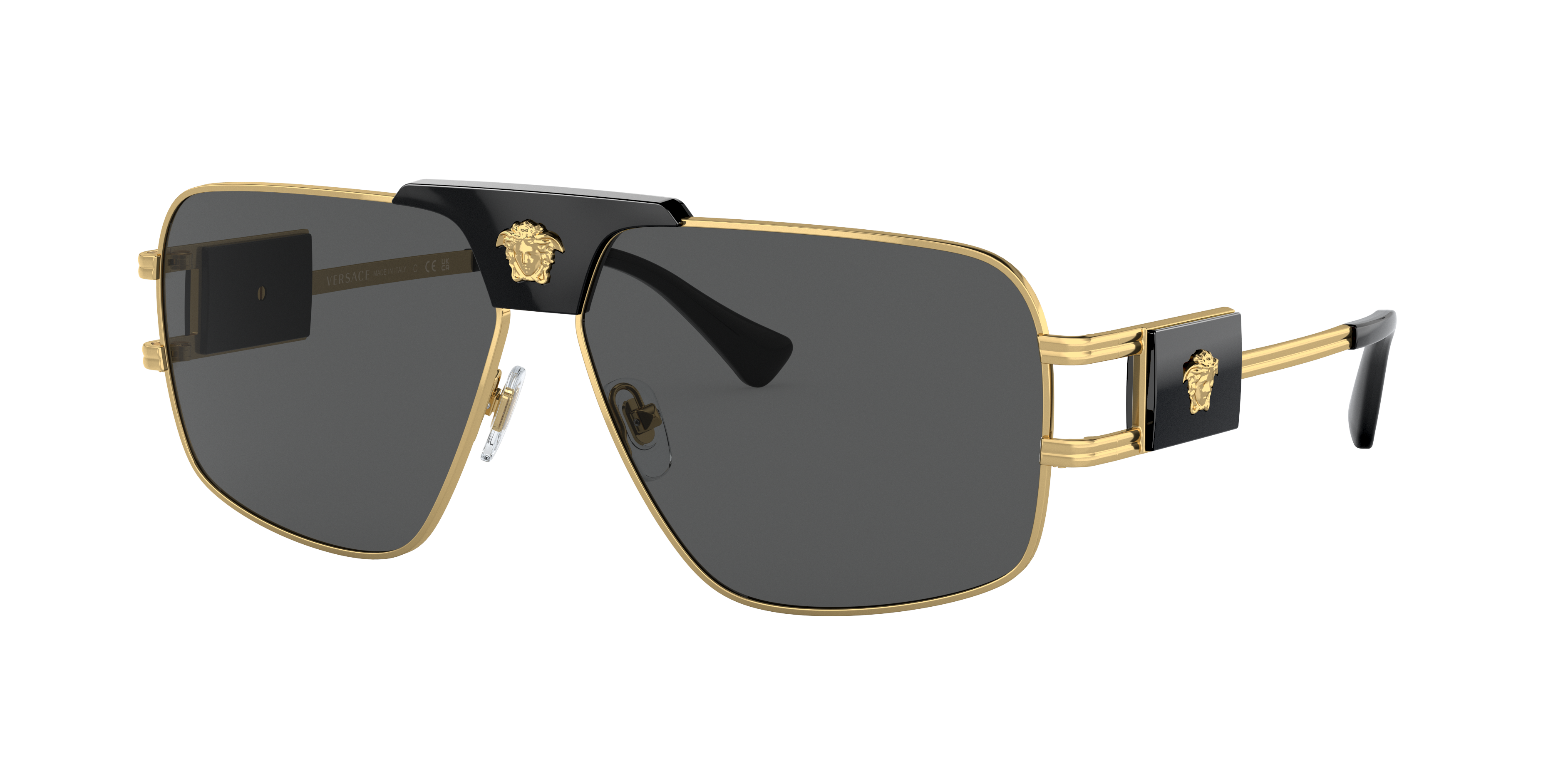 Versace Man Sunglasses Ve2251 In Dark Grey