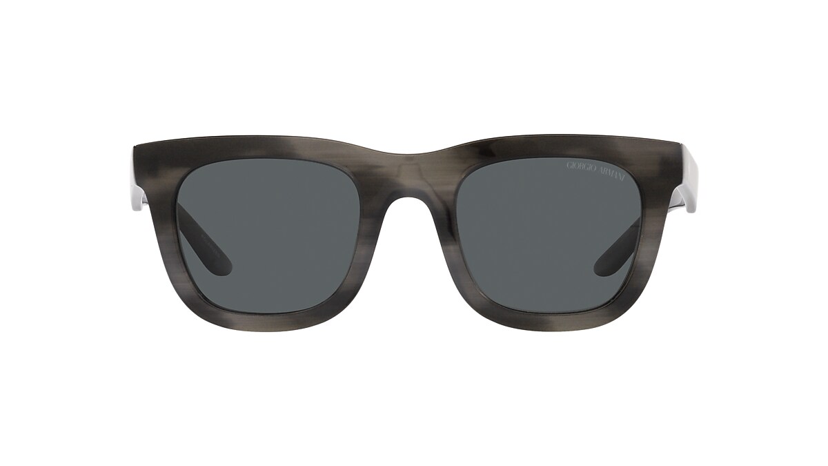 【値下げ】【未使用に近い】GIORGIO ARMANI GRAY トラウザーズ Giorgio Armani AR8171 M (49 - 23) with Grey lenses and Grey