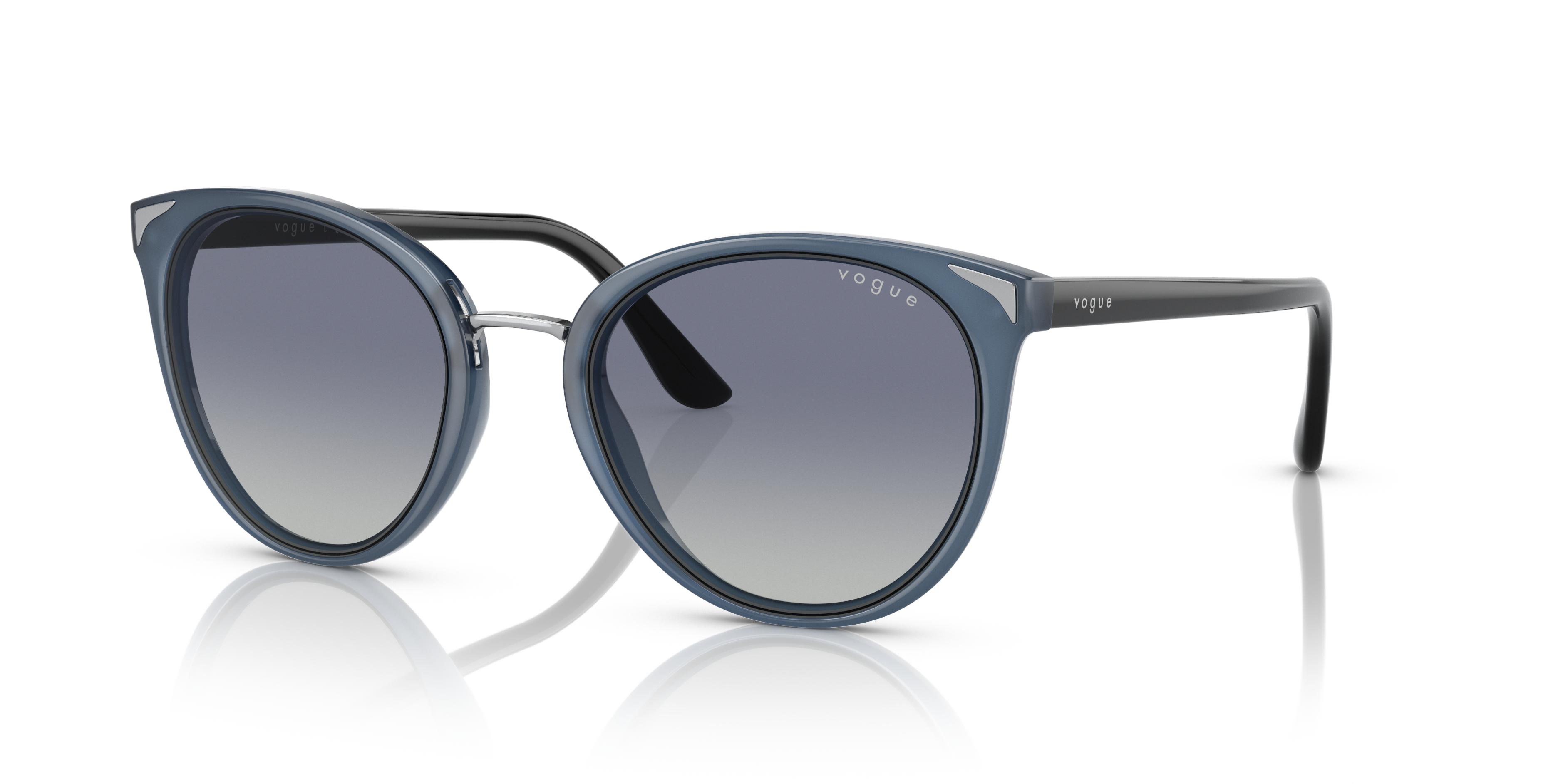 Sunglasses VO5526S - Opal Dark Blue - Grey - Nylon | Vogue Singapore