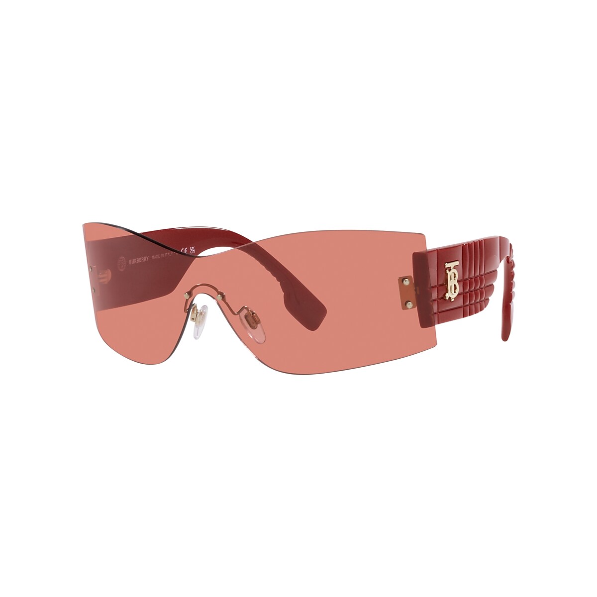 Burberry BE3137 Bella 01 Pink & Pink Sunglasses | Sunglass Hut USA