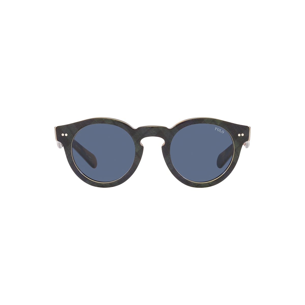 Polo Ralph Lauren PH4165 46 Dark Blue & Shiny Black Watch On H 