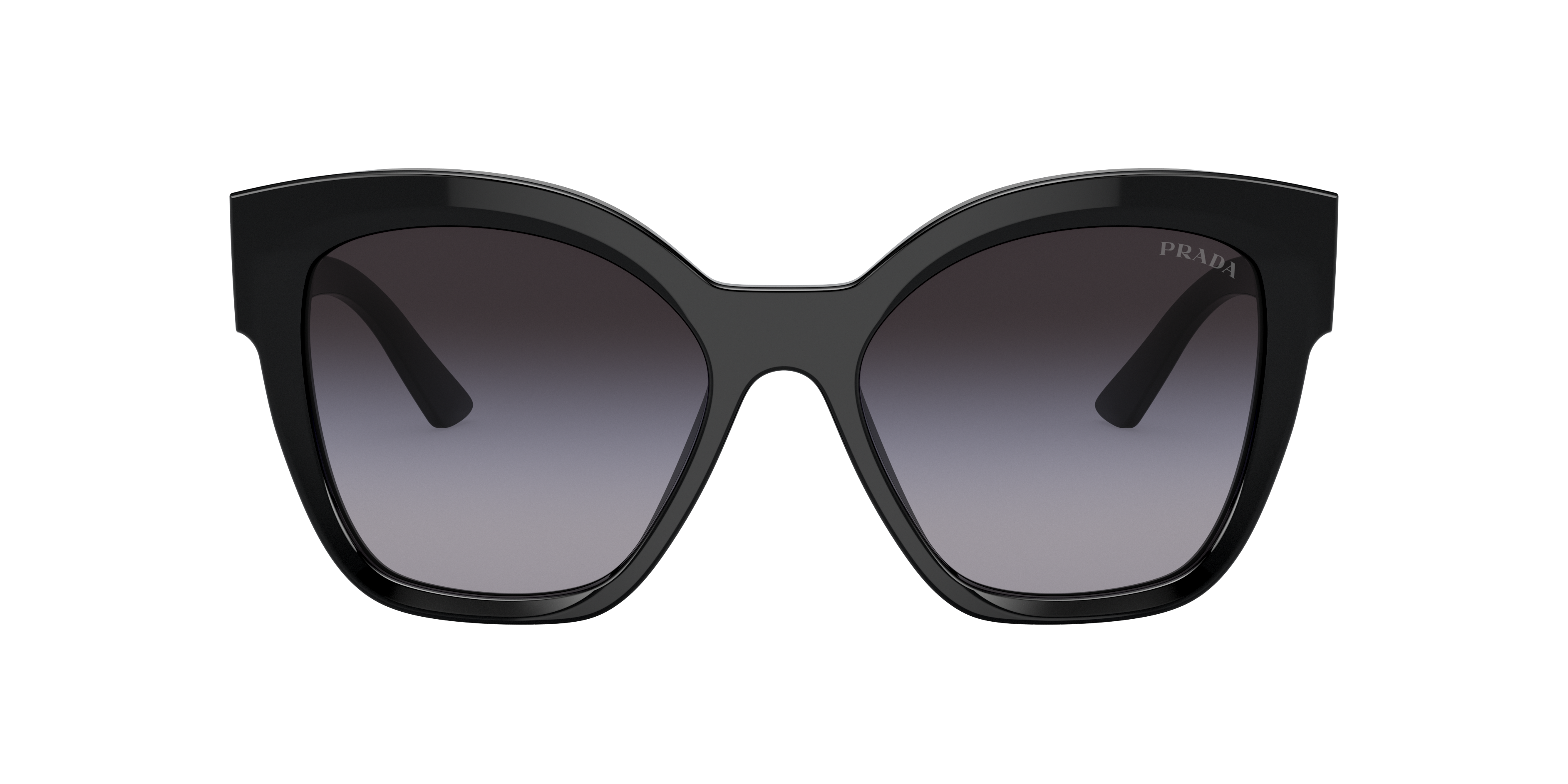 Shop Prada Woman Sunglasses Pr 17zs In Grey Gradient