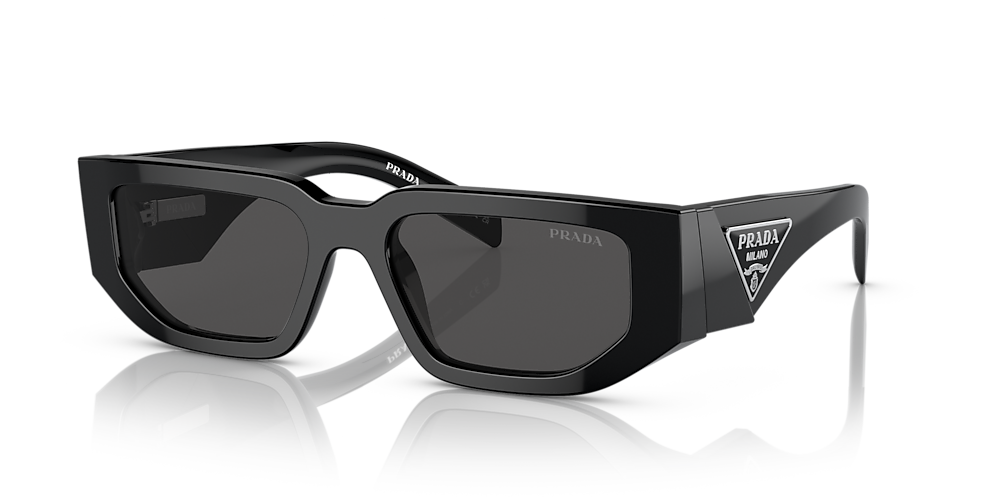 Prada PR 09ZS 54 Dark Grey & Black Sunglasses | Sunglass Hut USA