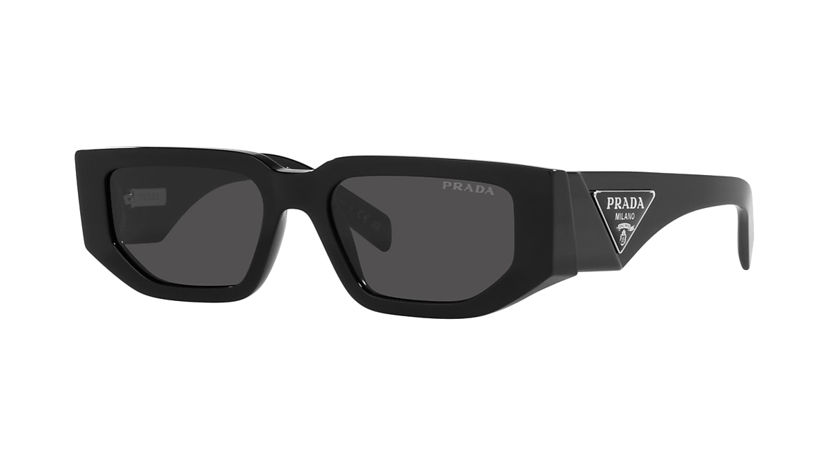 Prada PR 09ZS 54 Dark Grey & Black Sunglasses | Sunglass Hut USA