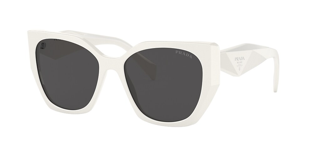 Prada PR 19ZS 55 Dark Grey & Talc Sunglasses | Sunglass Hut USA