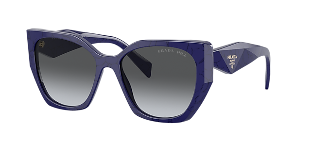 Prada PR 19ZS Geometric Square Sunglasses