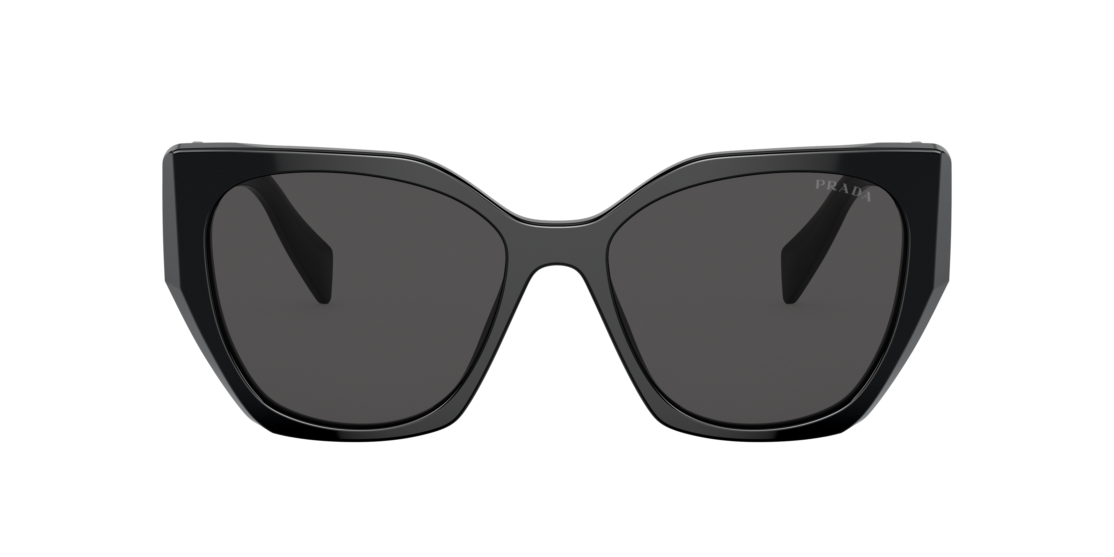 Shop Prada Woman Sunglasses Pr 19zs In Dark Grey