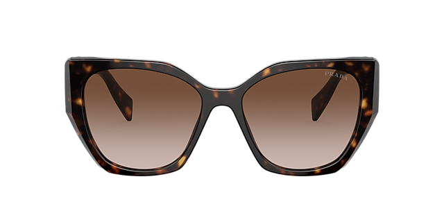 Prada PR 19ZS 55 Grey Gradient & Black Sunglasses | Sunglass Hut USA