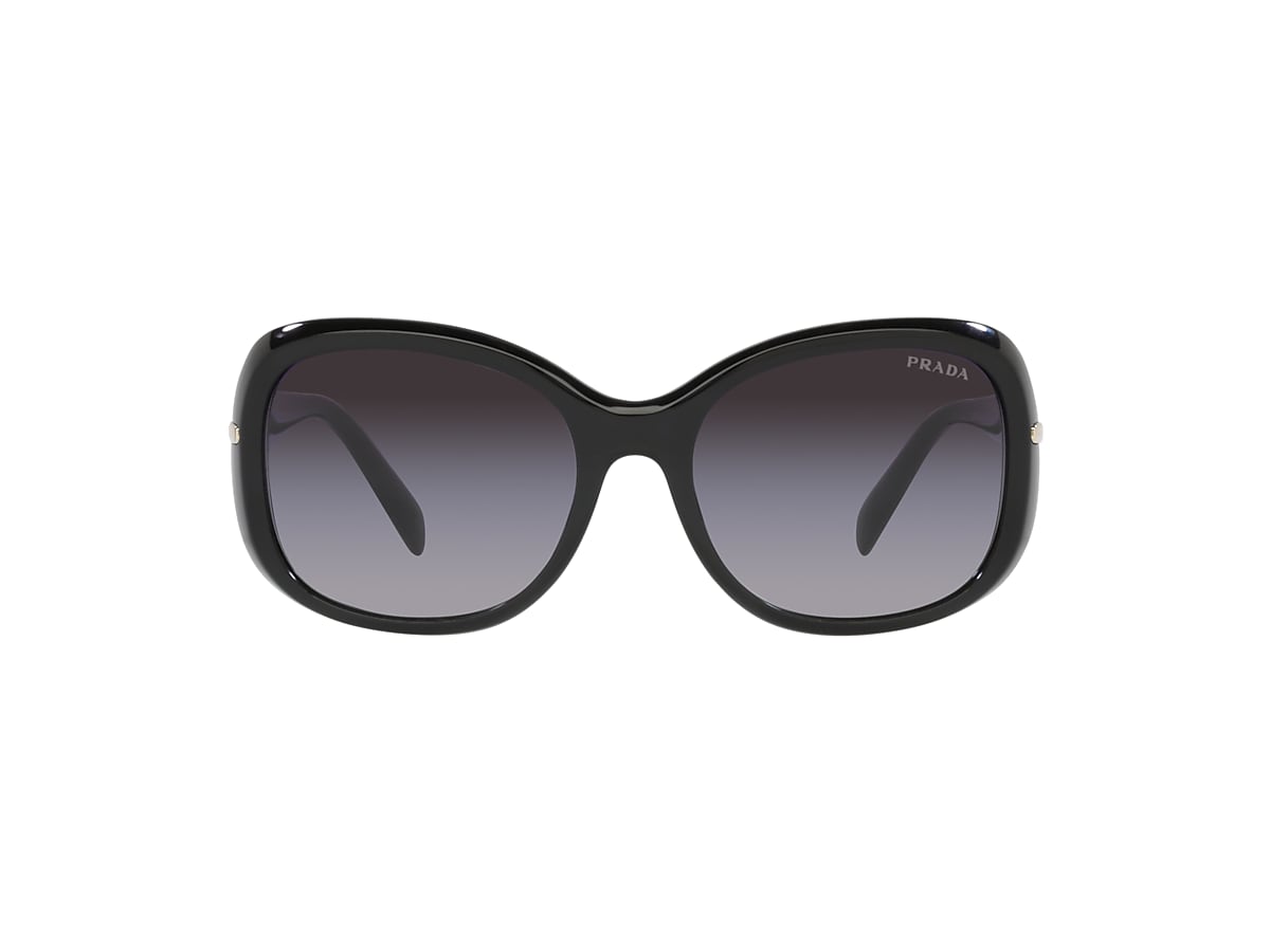 Prada women's best sale black sunglasses