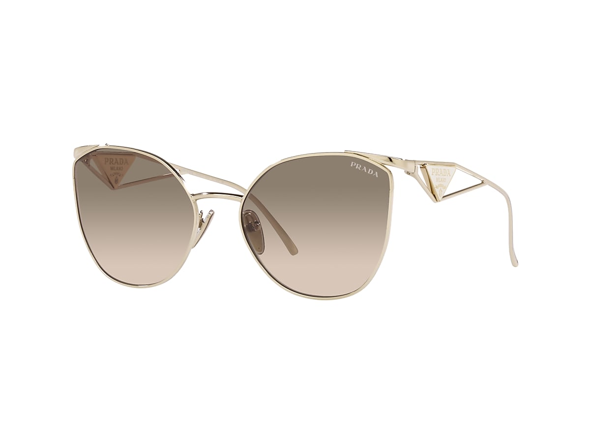 【PRADA】ナイトガウン&バスローブ ベージュ ☆セール中 !! Prada PR 50ZS XL (59 - 19) with Brown lenses and Gold frame