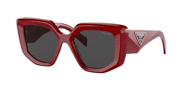 Prada PR 14ZS 50 Grey Gradient & Black Sunglasses | Sunglass 
