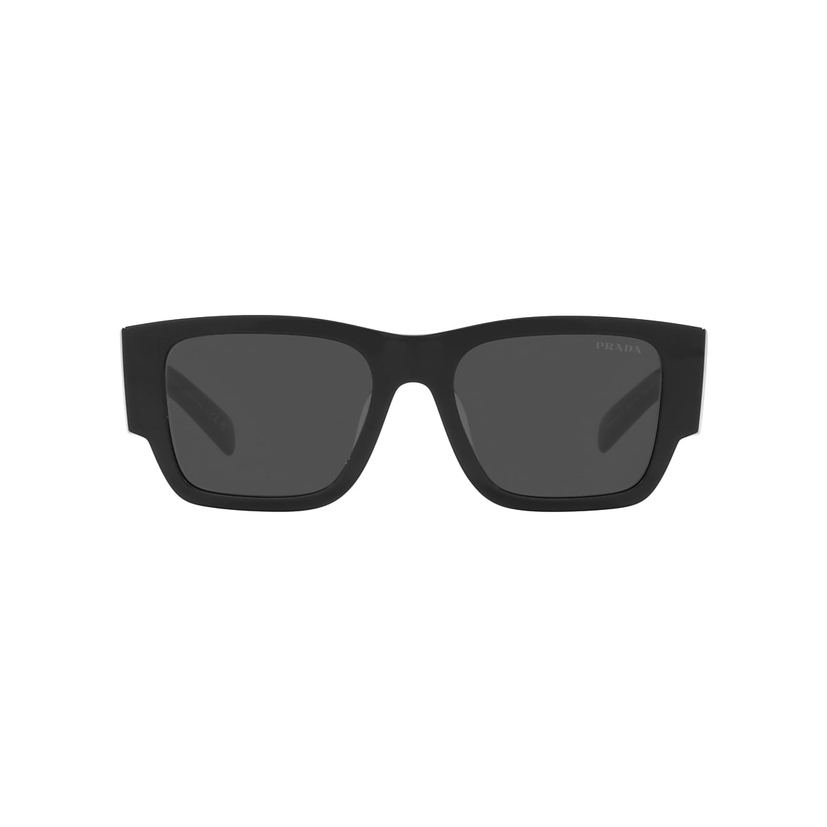 Prada PR 10ZS 54 Dark Grey & Black Sunglasses | Sunglass Hut