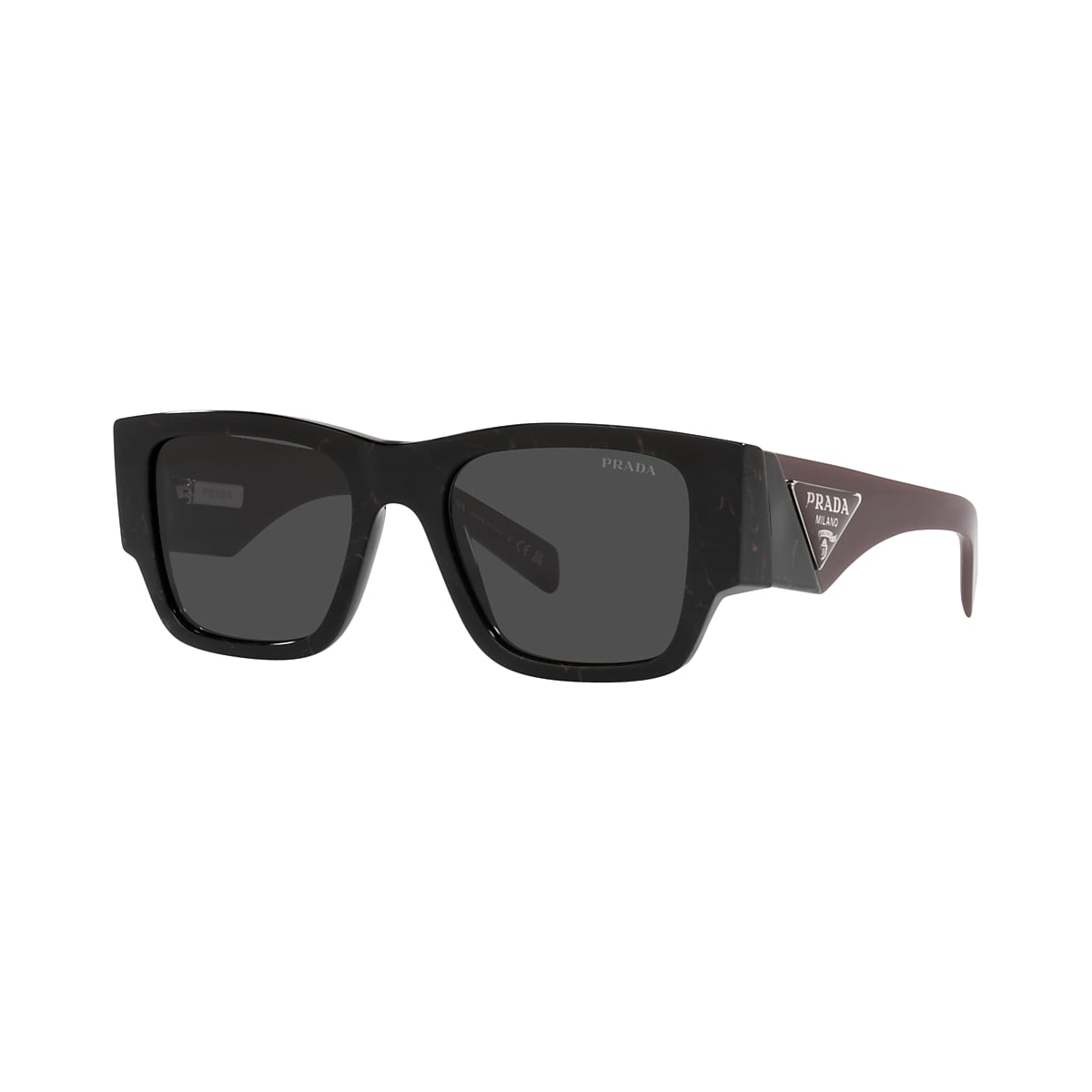 Prada PR 10ZS 54 Dark Grey & Black Etruscan Marble Sunglasses | Sunglass  Hut Australia