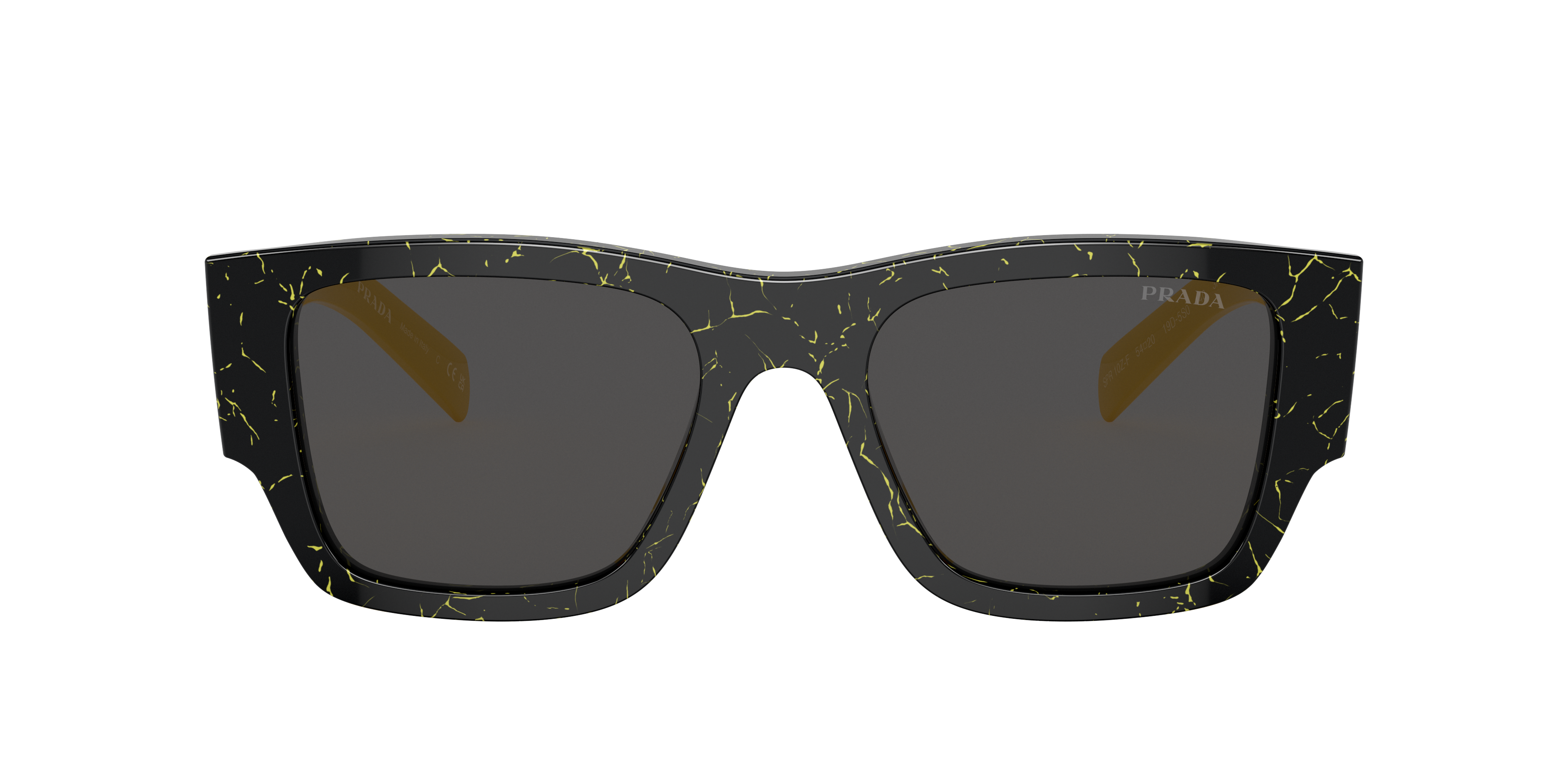 Prada Man Sunglass Pr 10zsf In Dark Grey