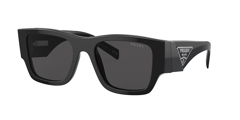 Prada PR 10ZSF 55 Dark Grey & Black Sunglasses | Sunglass Hut Australia