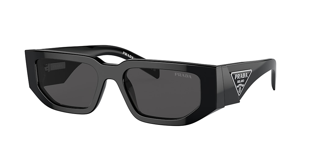 Prada PR 09ZSF 55 Dark Grey & Black Sunglasses | Sunglass Hut USA