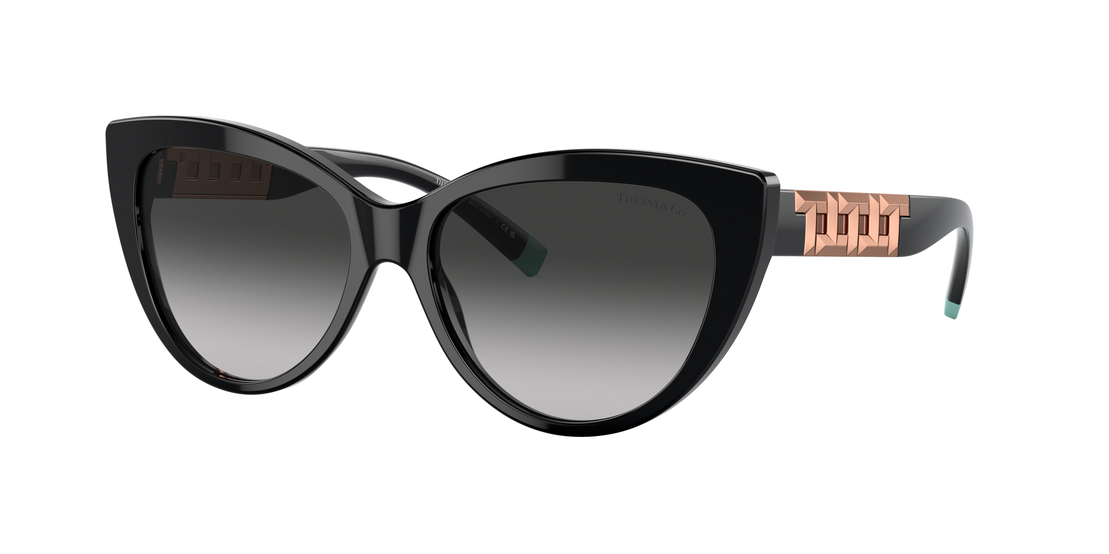 Shop Tiffany & Co . Woman Sunglass Tf4196 In Grey Gradient