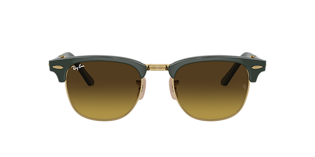 Ray-Ban RB2176 Clubmaster Folding 51 Green Classic G-15