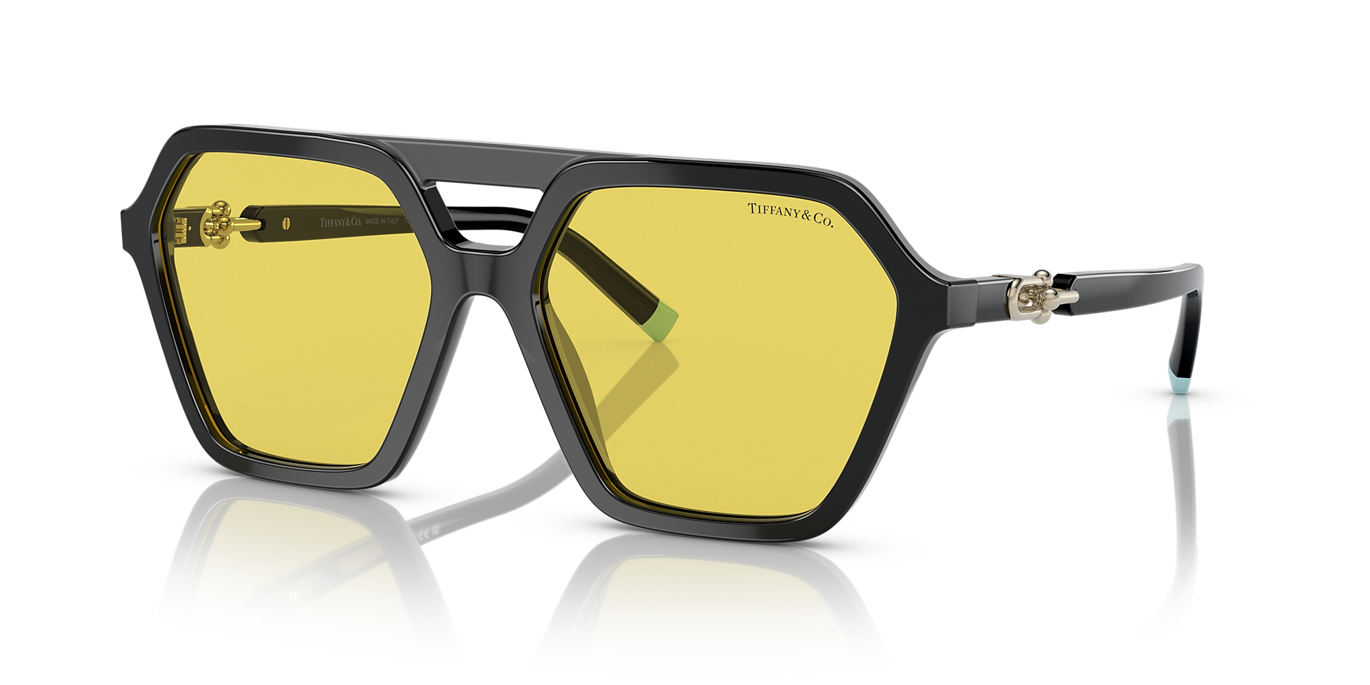 Tiffany & Co. TF4198 58 Yellow & Black Sunglasses | Sunglass Hut USA