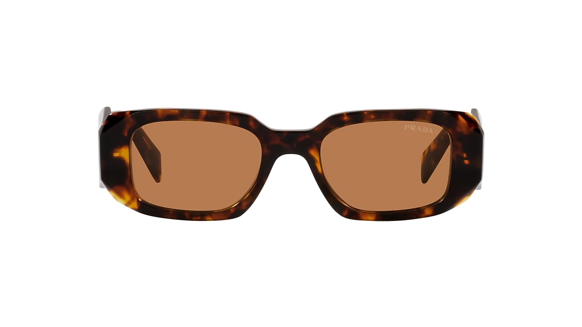 Prada PR 17WS S (49 - 20) with Brown lenses and Tortoise frame