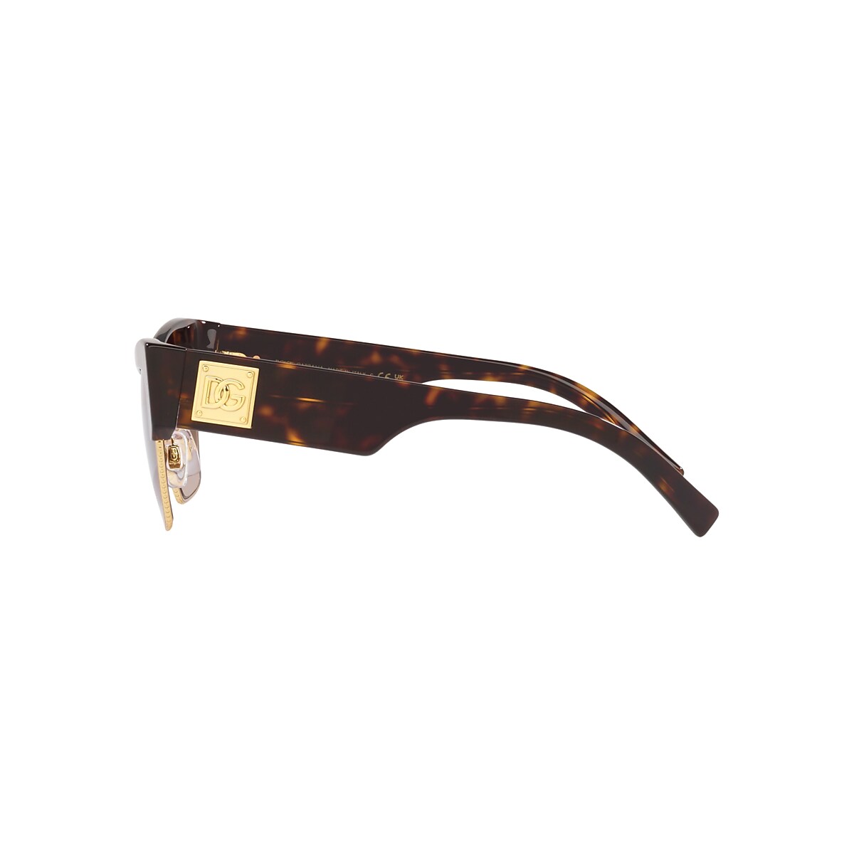 Dolce&Gabbana DG4415 56 Gradient Brown & Havana Sunglasses  