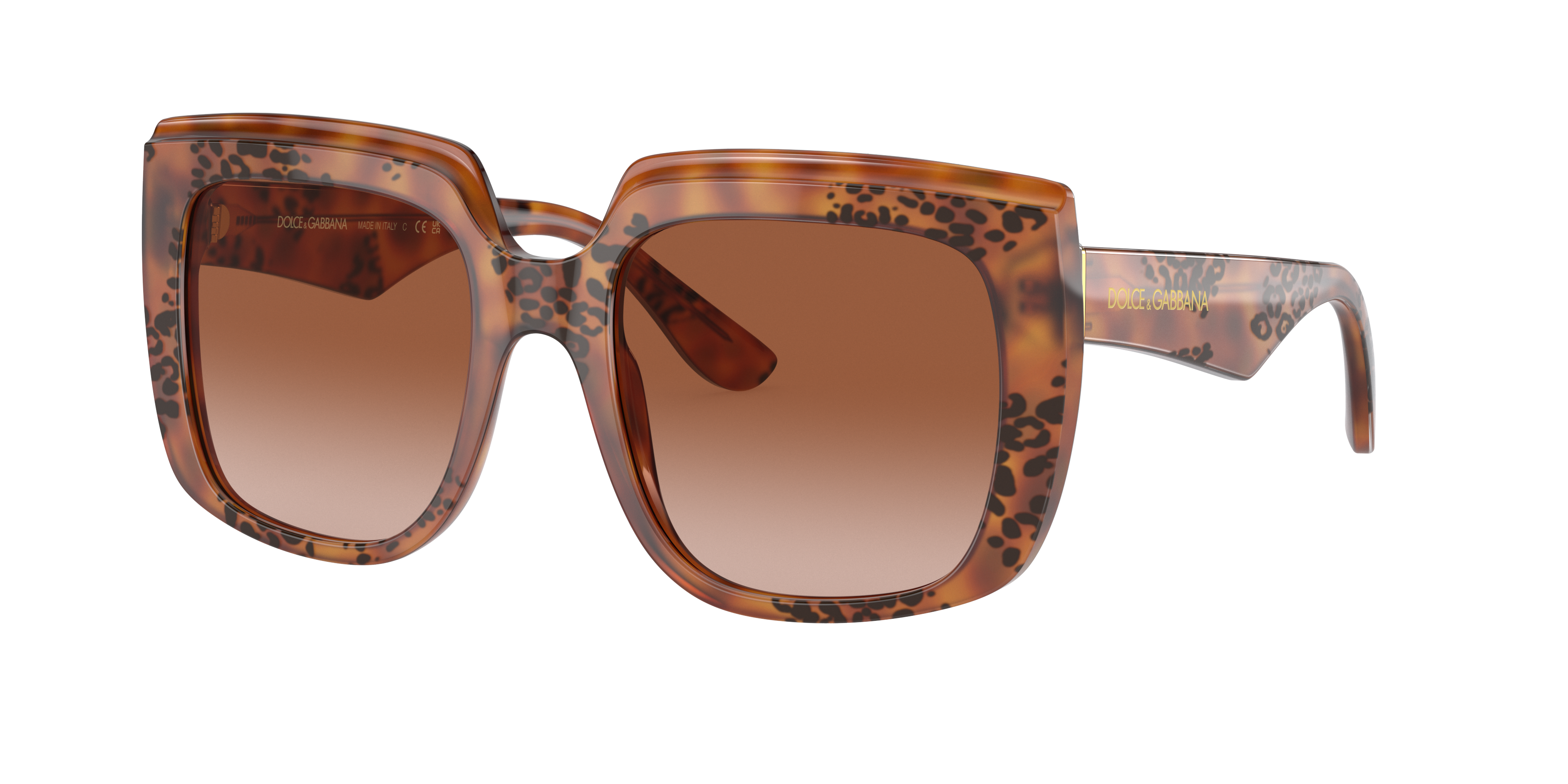 Shop Dolce & Gabbana Dolce&gabbana Woman Sunglass Dg4414 In Brown Gradient