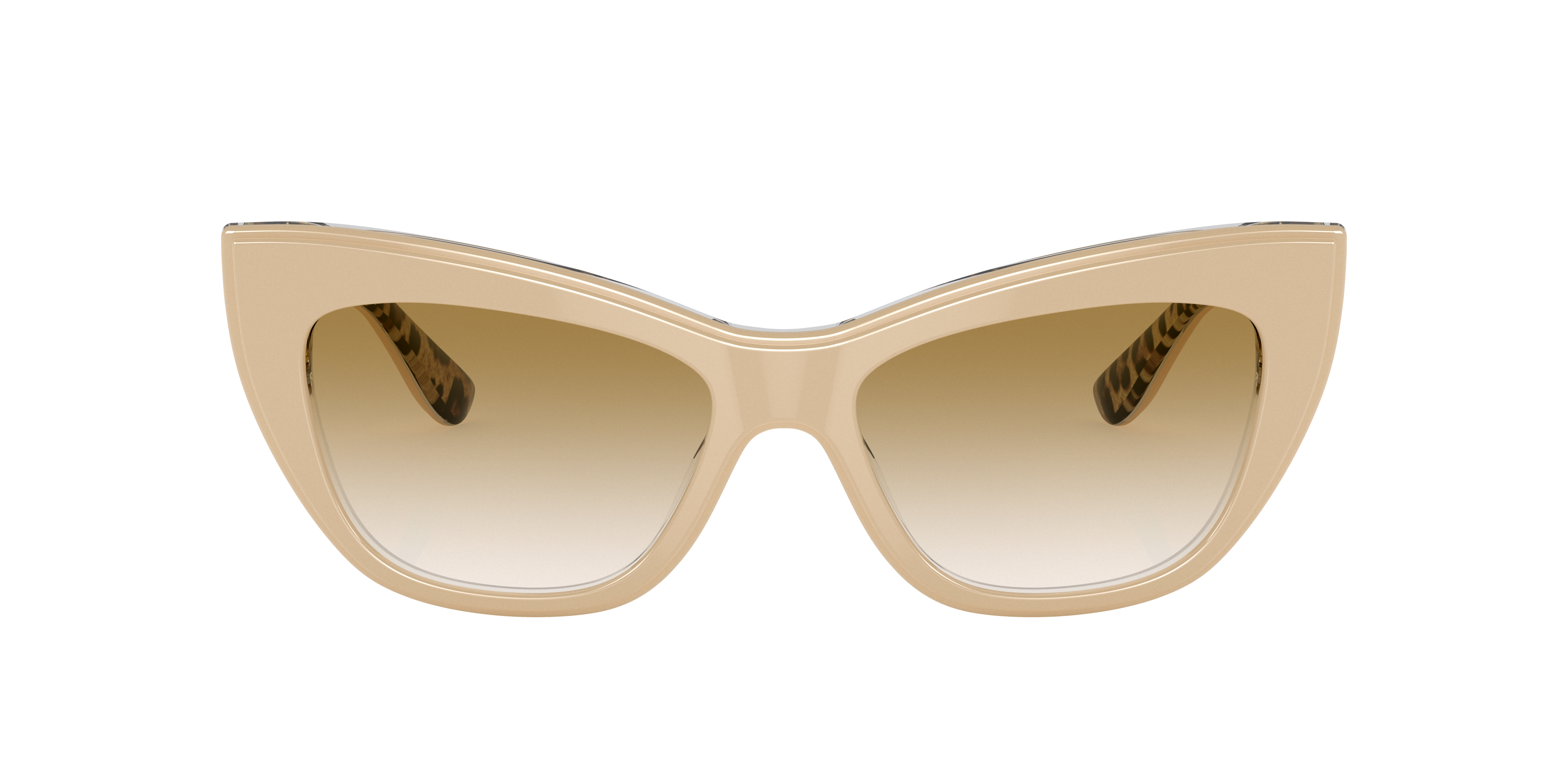 Shop Dolce & Gabbana Dolce&gabbana Woman Sunglasses Dg4417 In Clear Gradient Light Brown