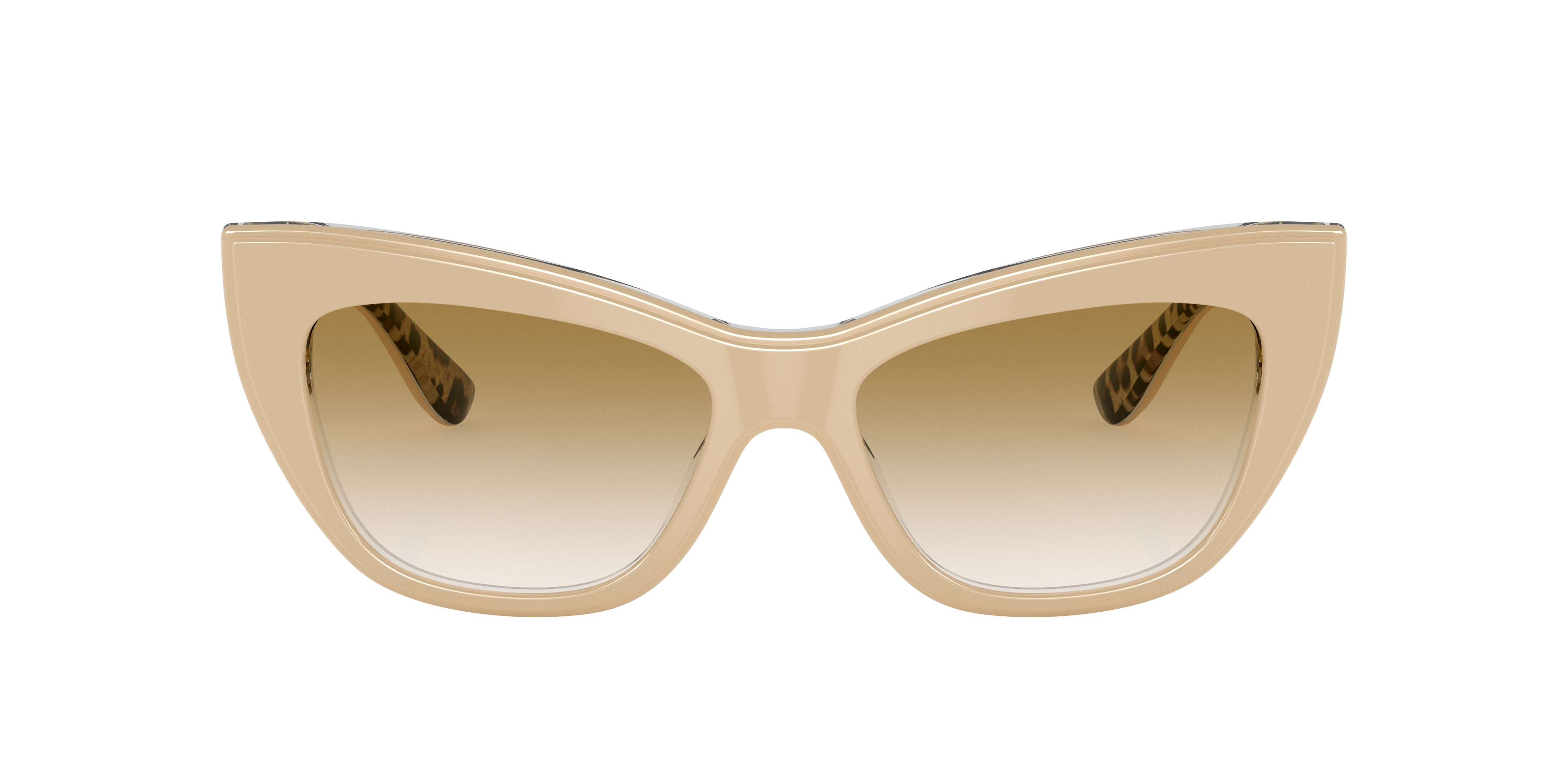 Shop Dolce & Gabbana Dolce&gabbana Woman Sunglass Dg4417 In Clear Gradient Light Brown