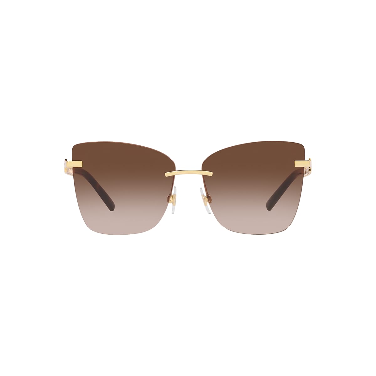 Dolce & Gabbana F0C3UTHUMUAW3789 関税送料込 Dolce&Gabbana DG2289 L (59 - 14) with Brown lenses and Gold