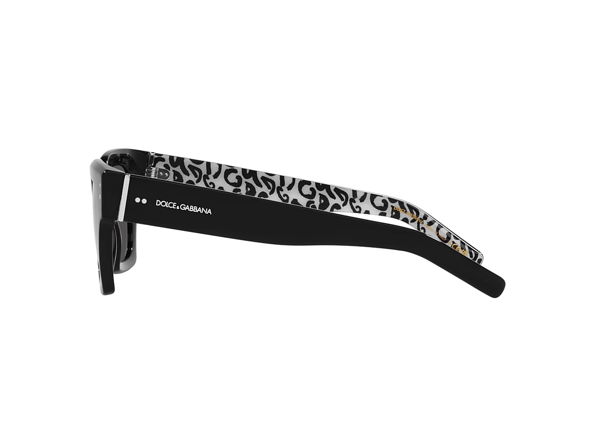 Dolce&Gabbana DG4413 48 Dark Grey & Black Sunglasses | Sunglass  