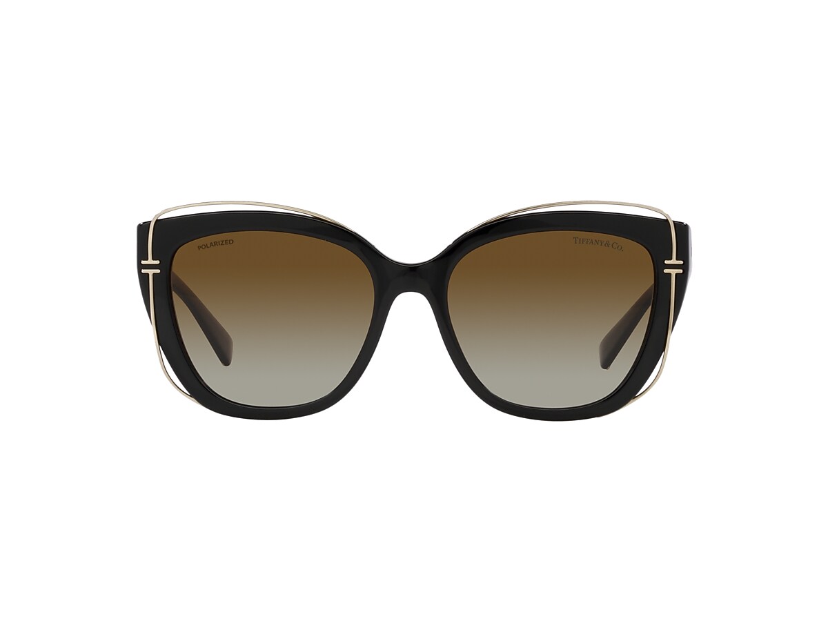 Tiffany & Co. TF4148 M (54 - 17) with Brown lenses and Black  display picture 1