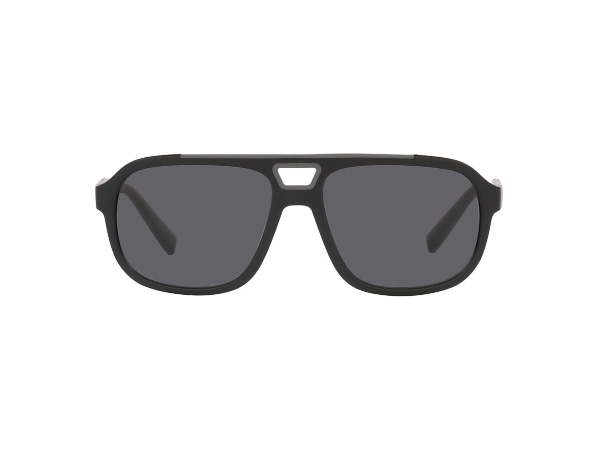 Dolce&Gabbana DG6179 58 Polarized Dark Grey & Matte Black 