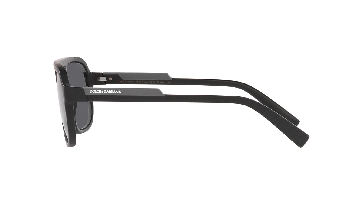 Dolce&Gabbana DG6179 58 Polarized Dark Grey & Matte Black 