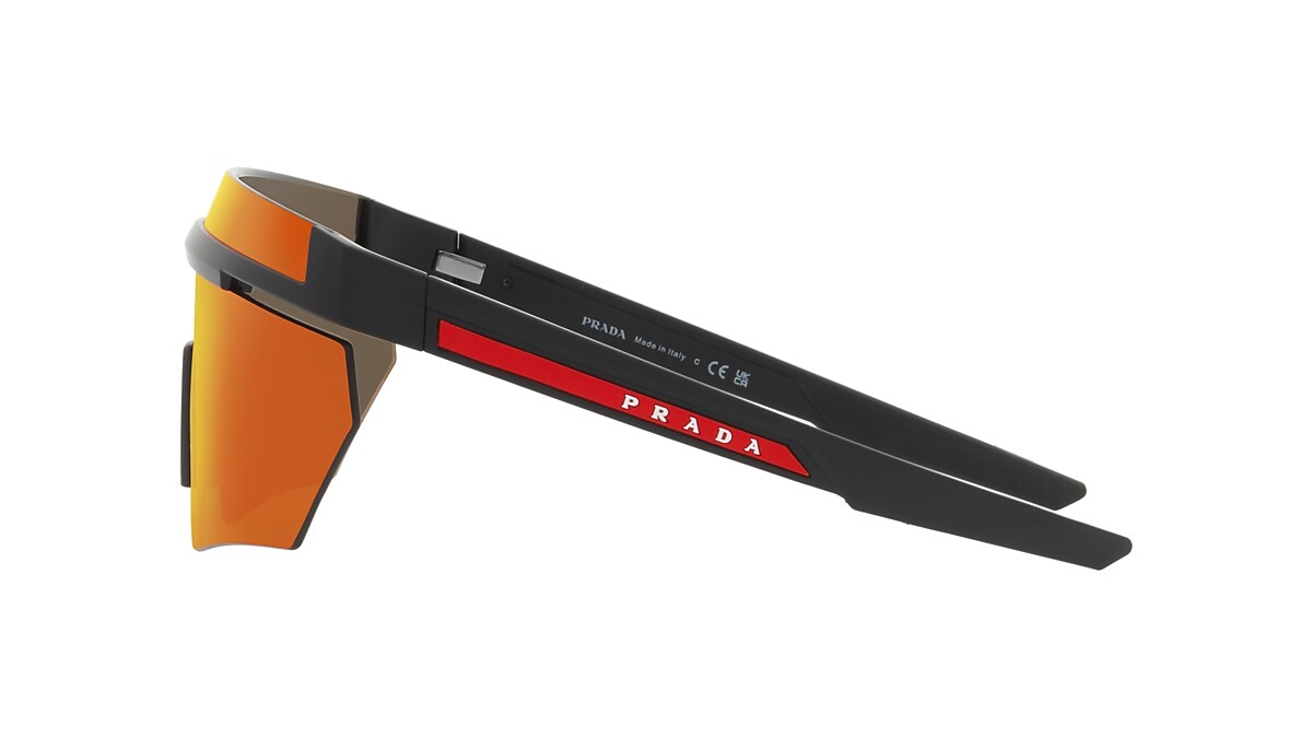 Prada Linea Rossa PS 01YS 01 Brown Mirror Orange & Matte Black Sunglasses |  Sunglass Hut USA