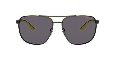 Prada Linea Rossa PS 50YS 62 Black Grey Tuning Matte Black