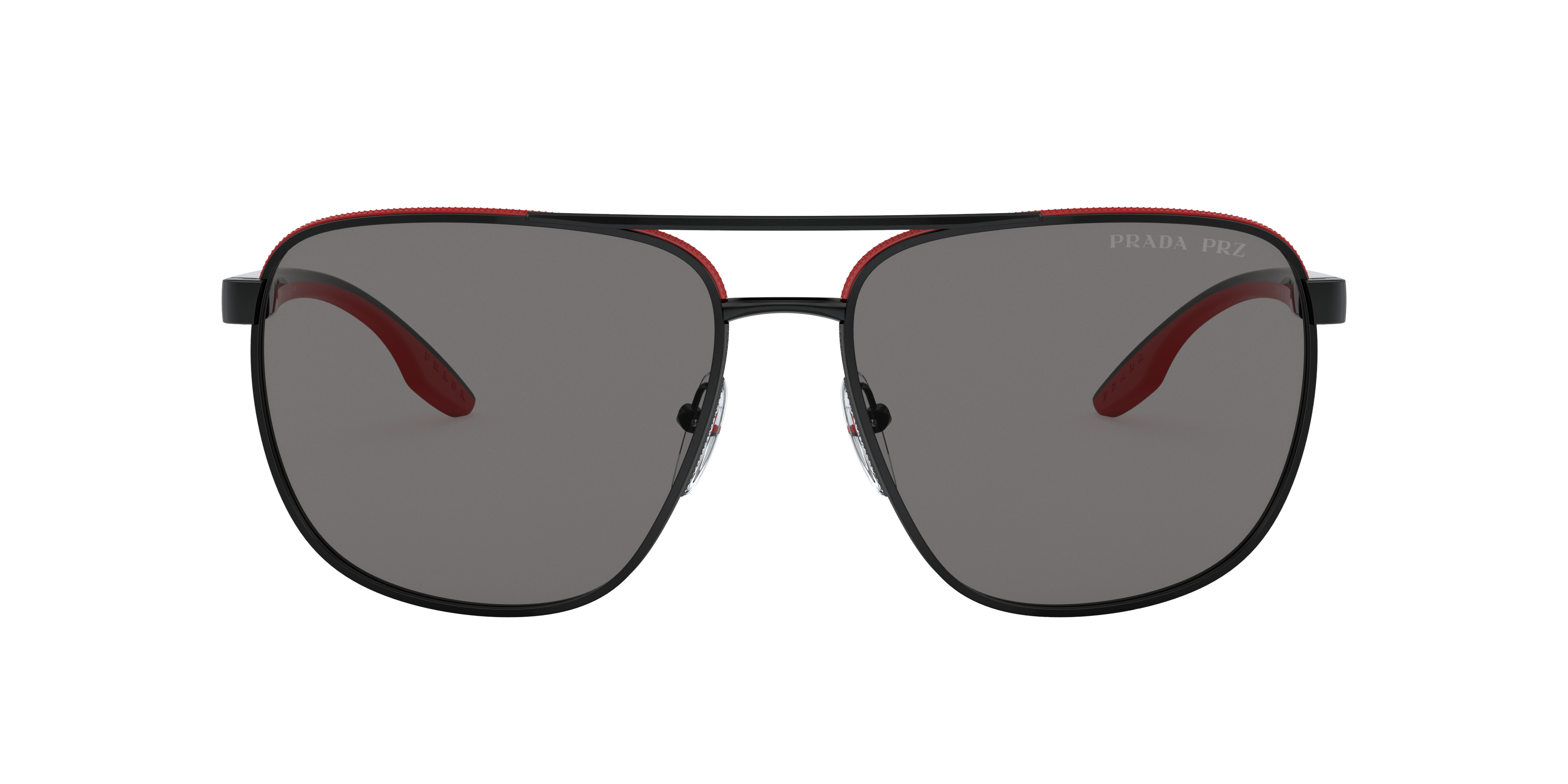 Shop Prada Linea Rossa Man Sunglasses Ps 50ys In Polar Dark Grey