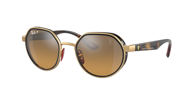 Ray-Ban RB3703M Scuderia Ferrari Collection 51 Brown/Grey